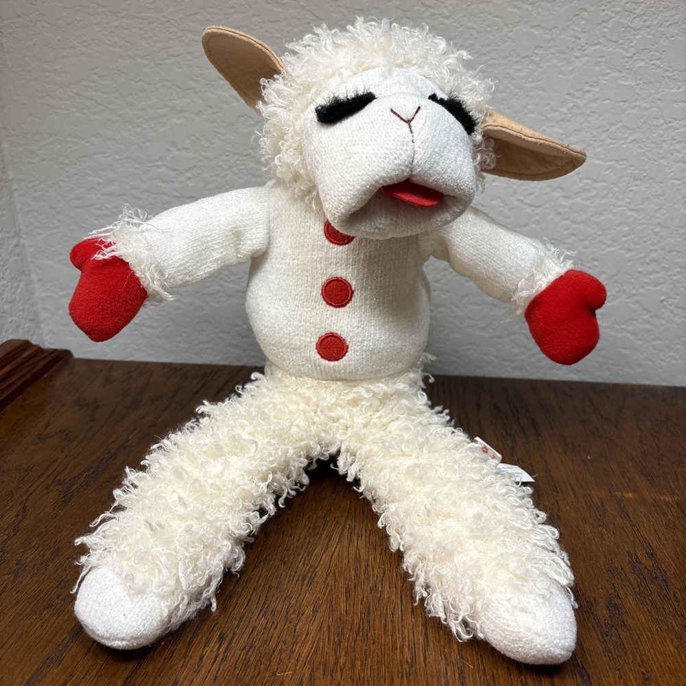 2013 Lamb Chop Plush Hand Puppet Aurora 17" Tall Excellent Condition